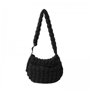 CHIOS CLUB - 可調節式肩帶泡泡袋 Chios Signature Bubble Tote [tote29] Black 